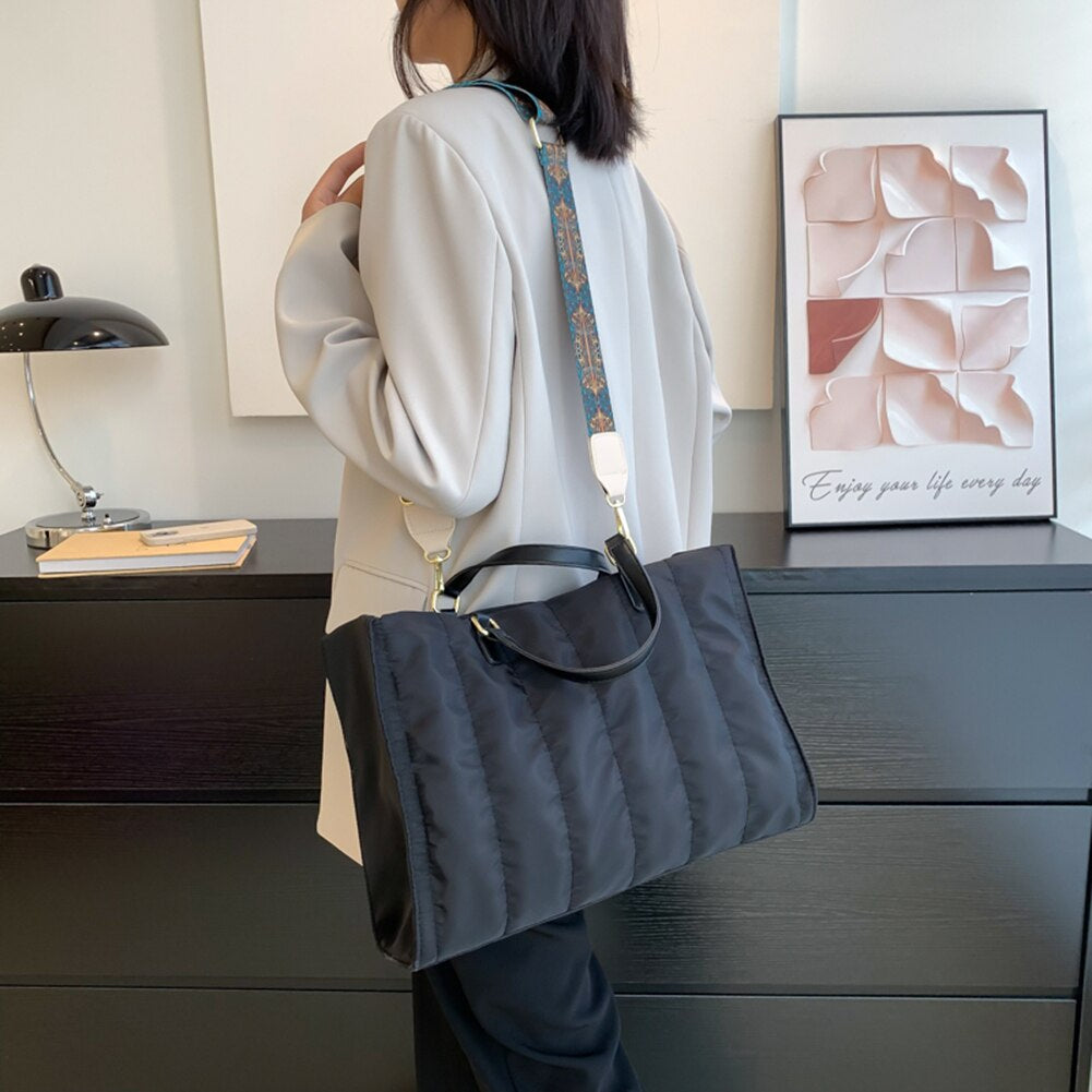 OLIVIA - Cotton & Nylon Tote Bag