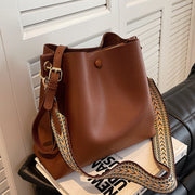 AMINA - Vegan Leather Bucket Bag